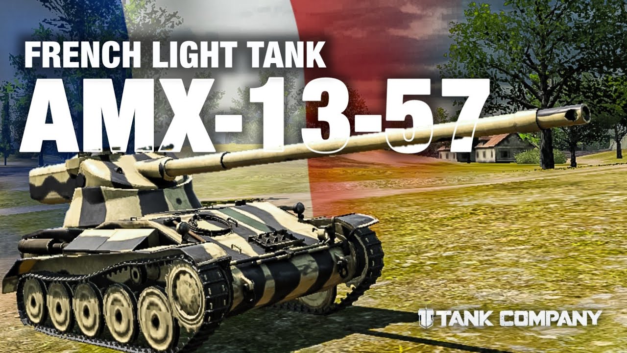 AMX-13-57 French Light Tank Tier 5 Tank Company Android Gameplay