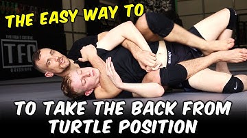 How To Take The Back From Turtle Position | MMA Techniques