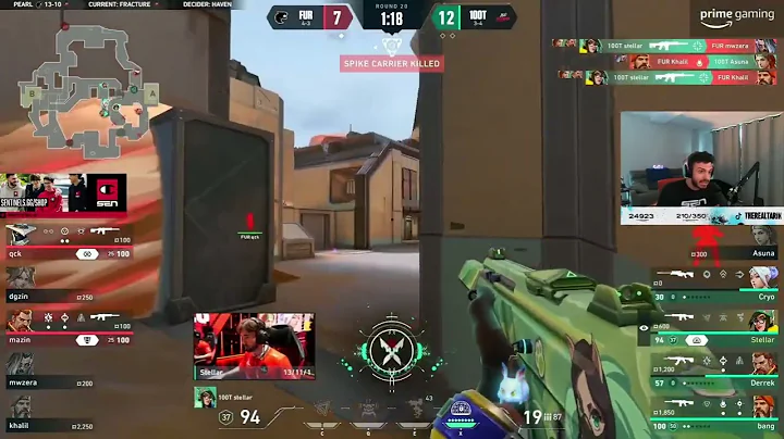 SEN Tarik REACTS To 100 Thieves Destroying FURIA In VCT Americas Americas League