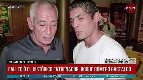 Falleci el histrico entrenador, Roque Romero Gastaldo