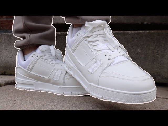 Virgil Abloh Louis Vuitton Air Force 1 On Foot Review and Sizing