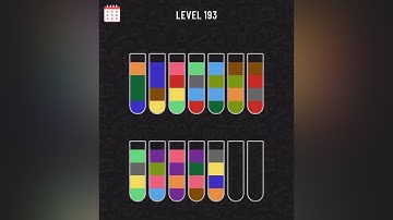 Water sort puzzle level 193