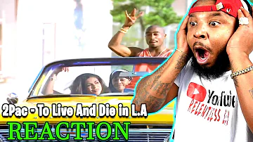 R.I.P PNB ROCK LA IS WICKED KING|2Pac - To Live And Die in L.A (REACTION!!!!)