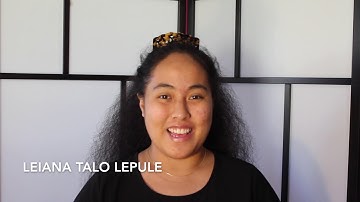 SDSU Preliminary Credential Program 2020 Application Video - Leiana Lepule