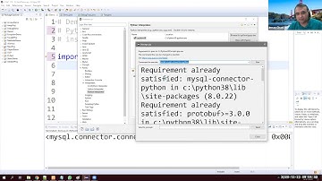 Install MySQL for Python in Eclipse