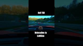 TCR + GT4 in the cornering chaos: Wehrseifen to Ex-Mühle #shorts