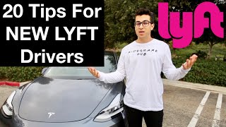 20 TIPS FOR NEW LYFT DRIVERS!