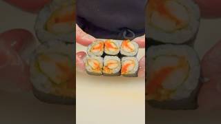 How To Make Easy Simple  Sushi Roll: Spicy Shiso Ebi Hosomaki sushi shorts food @Leangkheng