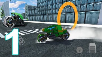 Flying Moto Pilot Simulator Gameplay Walkthrough Part 1 (IOS/Android)