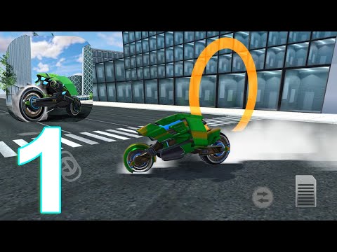 Flying Moto Pilot Simulator Gameplay Walkthrough Part 1 (IOS/Android)