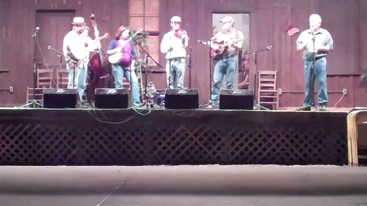 Debra Sheiks doing the Flat Foot Dance, Laurel Blo...