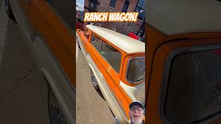 1957 Ford Wagon #shorts #classic #ford #wagon #automobile #car #custom #orange