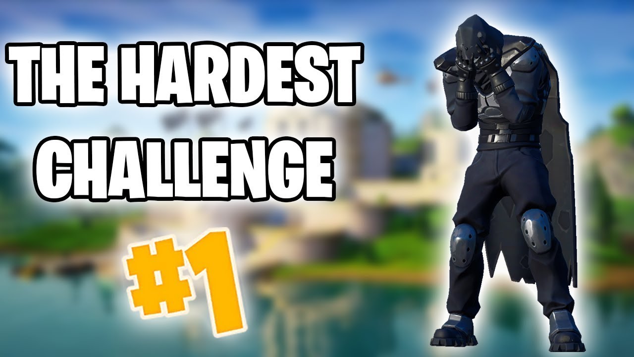 Hardest challenge in fortnite ever!!! YouTube
