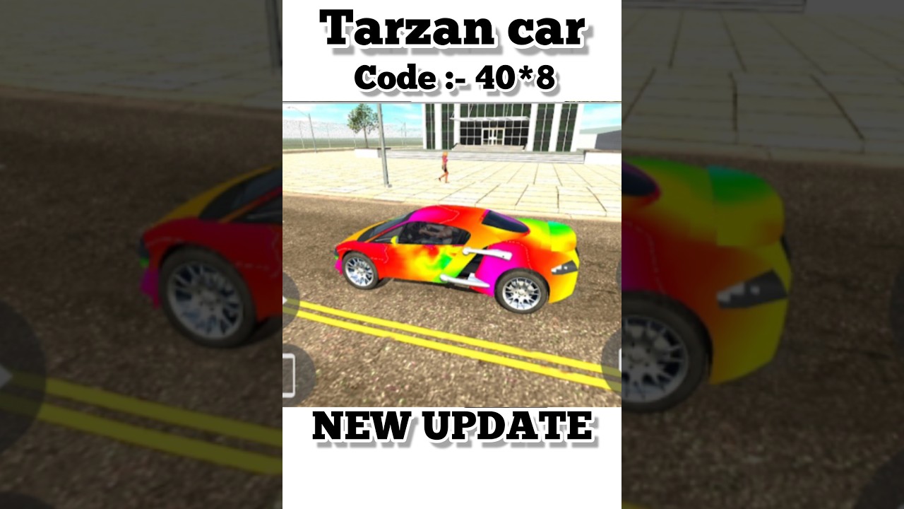 Tarzan car 🤩cheat code 🤑 Indian bikes driving 3d new update 