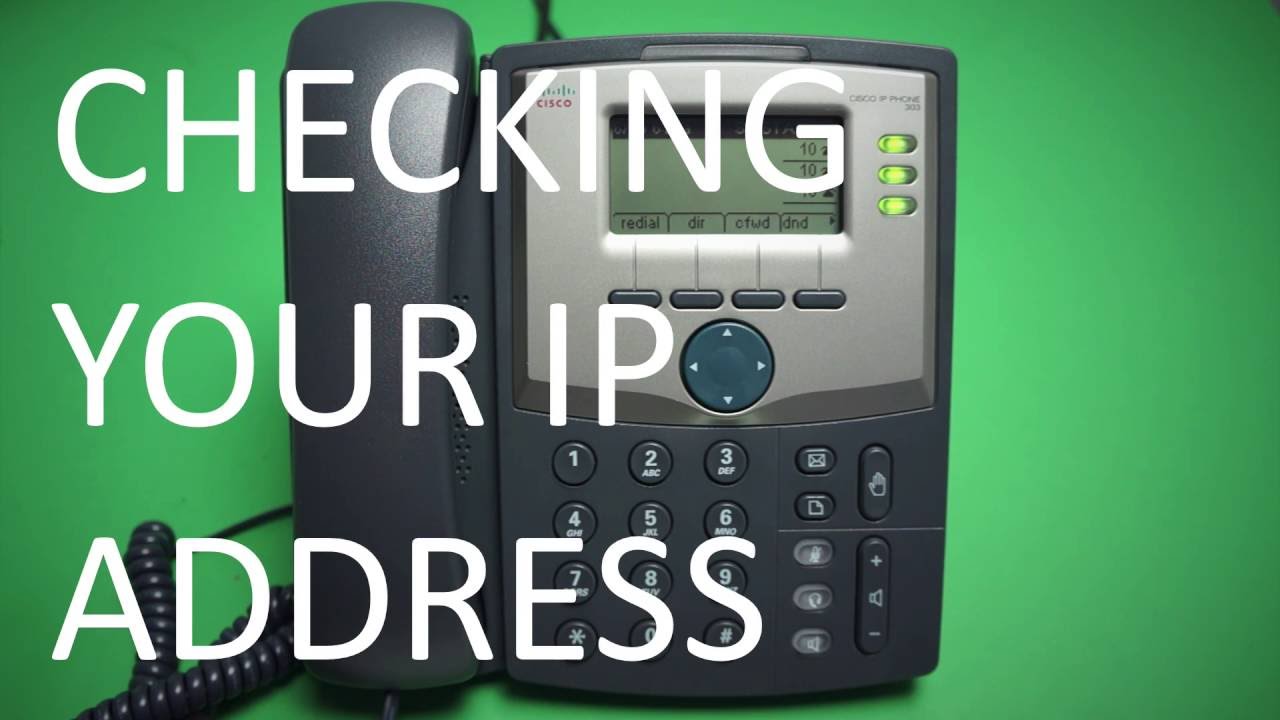 Cisco 303 - Current IP Address - YouTube