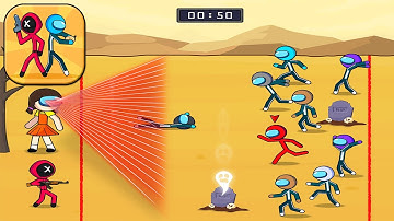 Stickman Survival 456 Games - Gameplay Walkthrough Part 1 All Levels (Android,iOS Game)