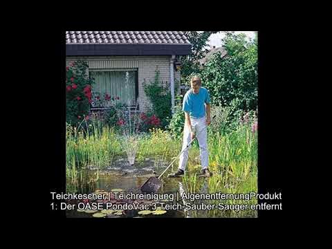 Oase PondoVac 3, TeichsauberSauger, 1600 W & 36297 Algenkescher groß