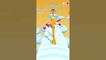 Tall Man Run Level 14 /  IOS, Android Gameplay Walkthrough #short