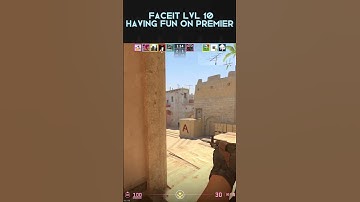 Face it lvl 10, having fun on premier #cs2 #csgo #csgopremier #csgocase #faceit