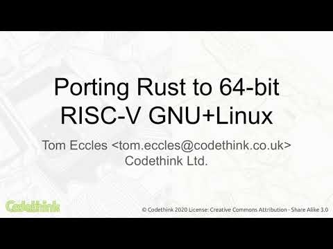 Porting Rust to