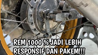 Paha Rem Belakang GL Pro - Tarikan Ayunan Tuas Kawat Rem Rim Brake Break Bagian Belakang Honda GL Pro CDI GL Pro Neotech GL Max CDI GL Max Neotech