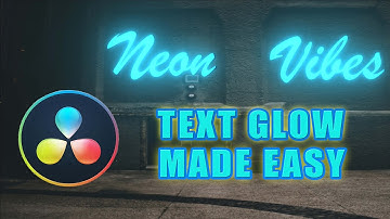 Glowing Text Effect in DaVinci Resolve | Easy Cinematic Title Tutorial