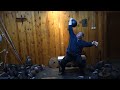 80 KG KETTLEBELL ONE HAND CLEAN AND PRESS SEATED ЖИМ ГИРИ 80 КГ СИДЯ