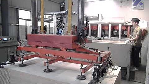 Short Cycle Hot Press Machine/dây chuyền ép nóng chu kỳ ngắn/Линия горячего прессования короткого