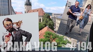 Окно художника, Пражские прогулки,  Гости из Израиля, Готический роддом! Praha Vlog 194