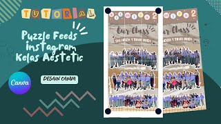How to Create Aesthetic Puzzle Instagram Feeds in the Canva App || Canva Design screenshot 5