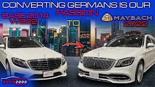 From 2014 To 2018? Transforming Mercedes W222 2014 To 2018 Maybach🔥 | Incredible Conversion