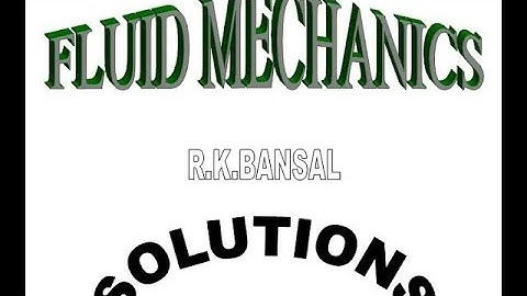 Rk. Bansal(fluid mechanics)|Properties of fluid|Chapter1|Numericals| Part4