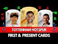 Ea fc 24  tottenham hotspur first and present cards  ft son richalison  romero   etc