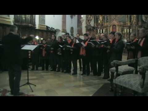 Chor96 from Ottobeuren sings The Lord bless you an...