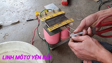 CÁCH QUẤN LẠI MÁY NẠP ẮC QUY 200A CHÁY 1 BÊN SƠ CẤP