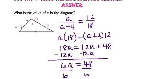 7-5: Proportions in Triangles