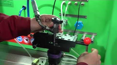 Amazing! Diesel common rail injector pump test bench HCR708 | EUI / EUP CAT320D PUMP