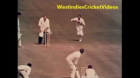 Gary Sobers Spectacular Catch off Lance Gibbs bowl...