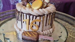 gâteau danniversaire layer cake au kinder?طريقة عمل لا ير كيك