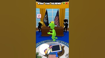 Find the ALIENS 👽 😎 #shorts #findthealien #games