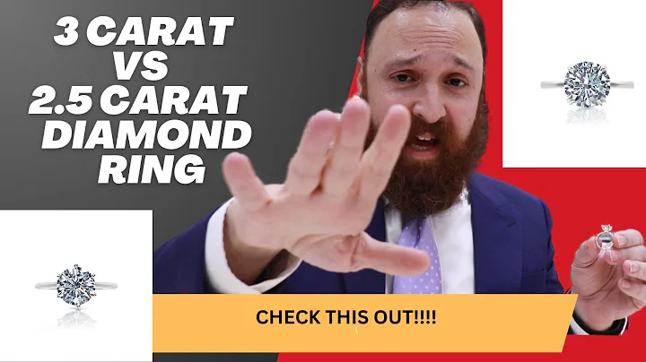 The Ultimate Decision: 3 Carat or 2.5 Carat Diamond Ring?