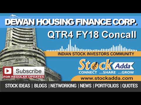 Dewan Housing Finance Corporation Ltd (DHFL) Investors Conference Call Qtr4 FY18