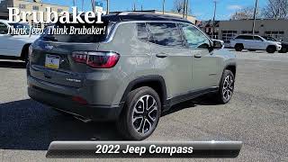 Used 2022 Jeep Compass Limited, Lancaster, PA 1394