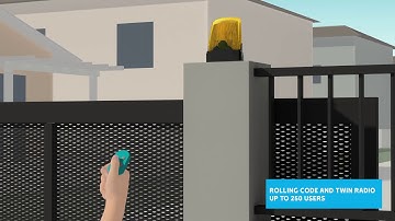 CAME BX- Automatic Sliding Gate Opener with Mobile App & Remote Control