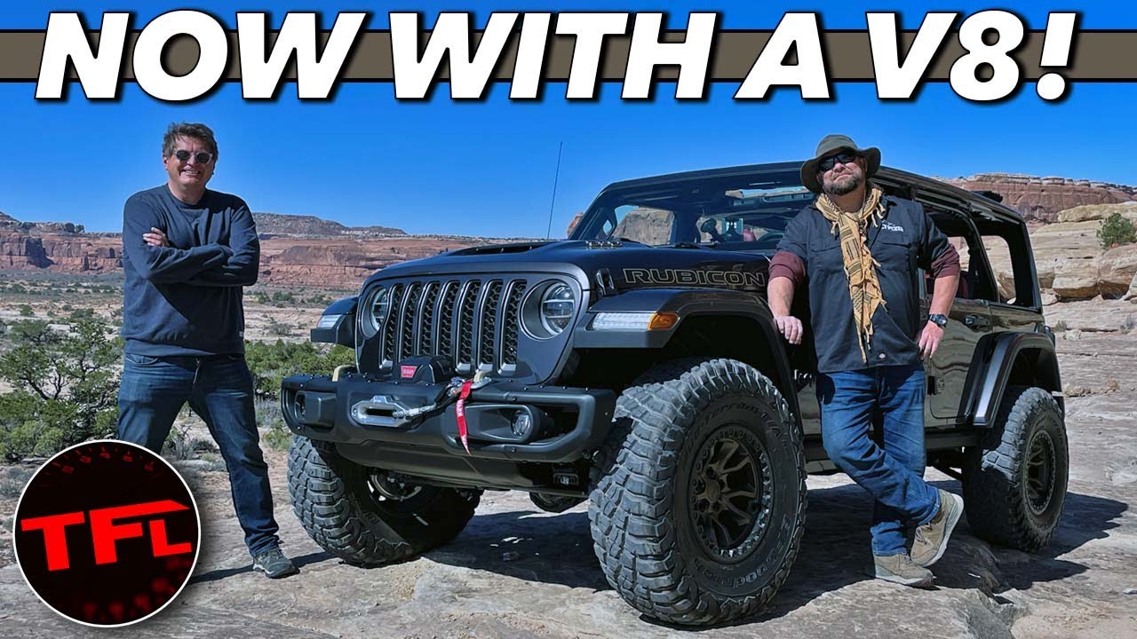 Finally, It's A Hemi: The New V8-Powered Jeep Wrangler 392 Gets The Engine  It's Always Deserved! - YouTube