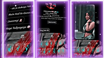 NAJRON MEIN CHHUPA LE TERI NAGAR NEW / CHAT LYRICS /VIDEO EDITING XML BY #Xhoss_Rahul_Yt