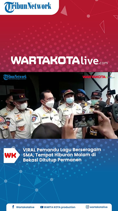 HEBOH LC Seragam SMA, Tempat Hiburan Malam di Bekasi Ditutup Permanen