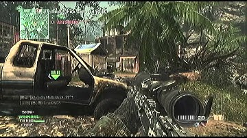 MW3 Drop Zone Sniping - Village