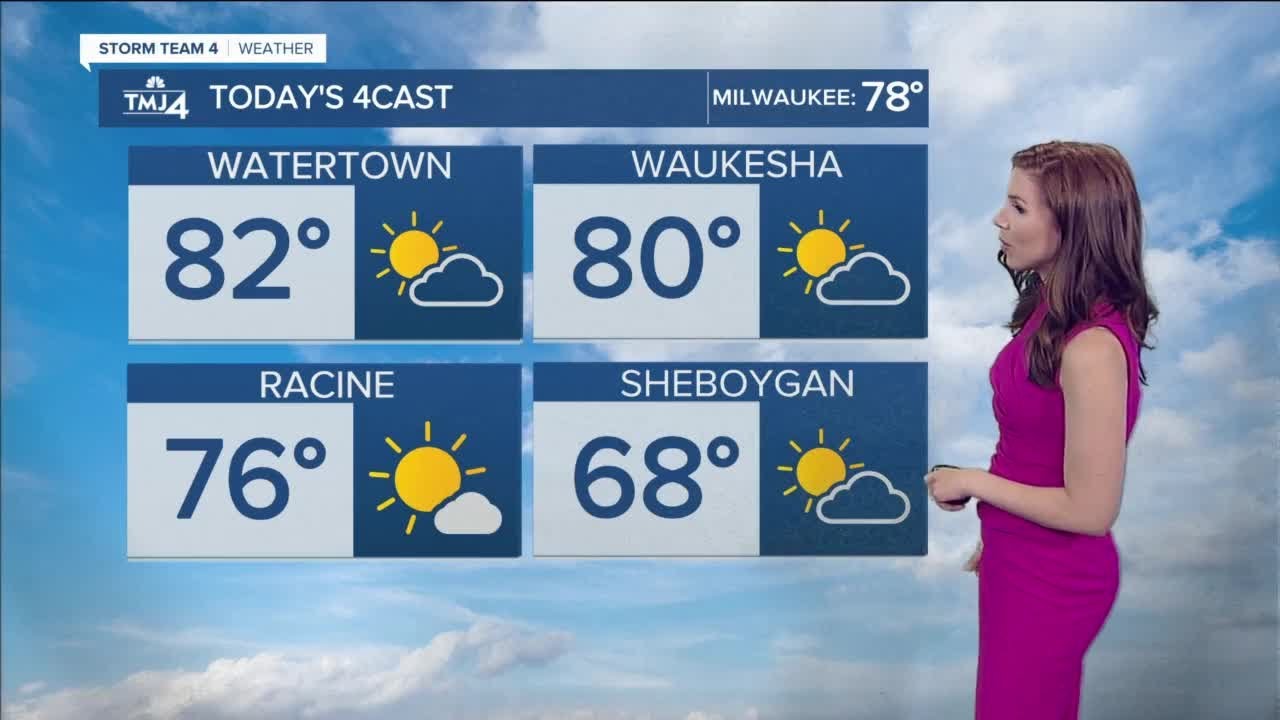 Sunny and warmer Sunday - YouTube