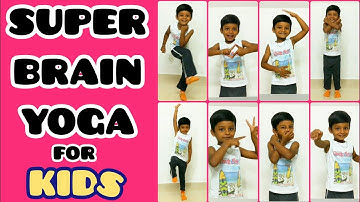 Super brain yoga for kids | To enhance memory power and Concentration | Easy steps | Youtuber kid